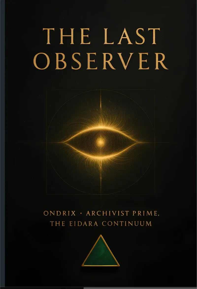 The Last Observer cover — click to read the synopsis