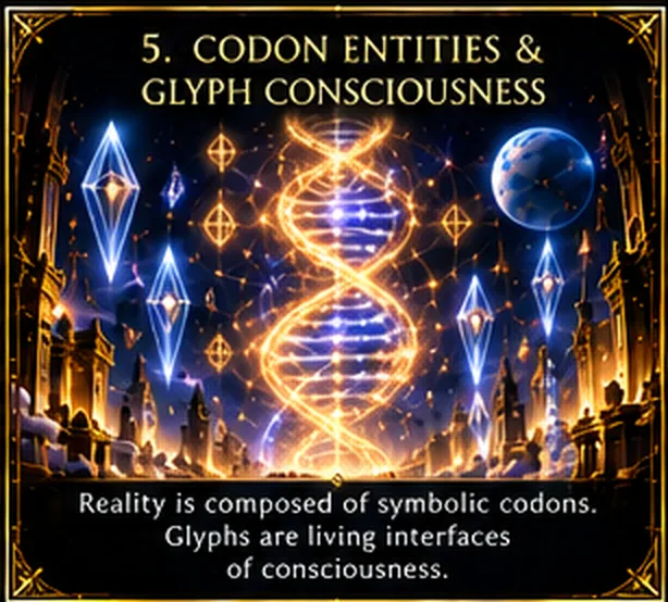 Pillar 5 — Codon Entities & Glyph Consciousness, full size